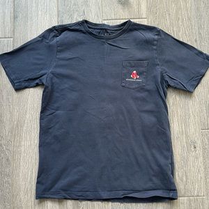 Vineyard Vines Red Sox pocket tee shirt